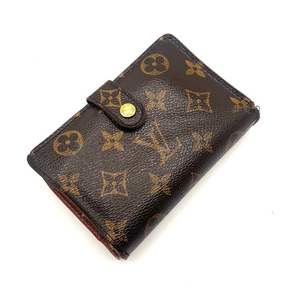 Authentic Louis Vuitton LV Monogram Compact Kiss Closure Wallet - Picture 1 of 16